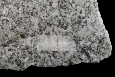 Orthose dans granite - détail